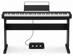CASIO CDP-S150BK цифровое фортепиано + тройная педаль + стойка